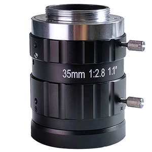 HD 20MP FA1.1 "固定8mm12mm 16mm 25mm 35mm 50mmCマウント産業用カメラマシンビジョンレンズ