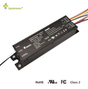 Controlador LED blanco sintonizable de 80W de alta calidad, 0-10V, salida de CA dual regulable, voltaje de entrada de 220V