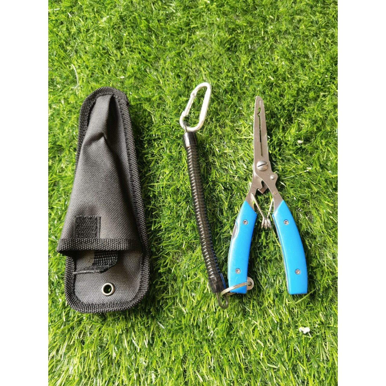 Grande pince à leurre avec sac et ficelle