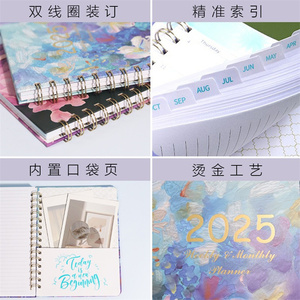 Custom Creative Cartoon Colorful Cute Journal Spiral Coil <strong>Bound</strong> <strong>Notebook</strong> <strong>With</strong> <strong>Elastic</strong> Band - Product Image 5
