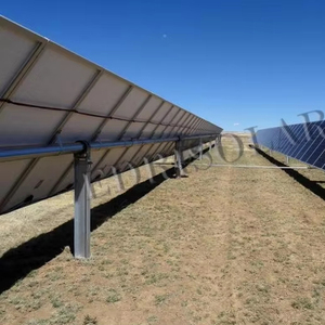 Sistema Tracker pannello solare staffa di tracciamento monoasse per una maggiore efficienza solare