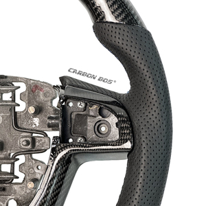Gerçek karbon Fiber destek özelleştirme kullanarak Pontiac <span class=keywords><strong>G8</strong></span>/Holden Caprice ex-fabrika fiyat için LED ile araç direksiyon - Product Image 4