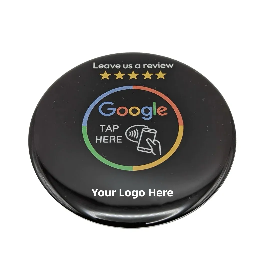 Google Review NFC adesivi QR Code RFID Tag Label N tag213 Custom NFC Google Review targhe