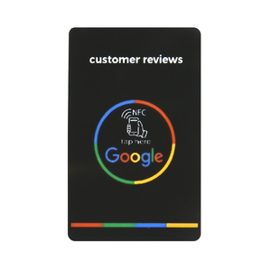 Código QR programable personalizado 13,56 MHz 216 Chip Smart Rfid Tarjeta de PVC Redes sociales NFC Tarjeta DE REVISIÓN DE Google Tarjetas Nfc impresas - Product Image 5