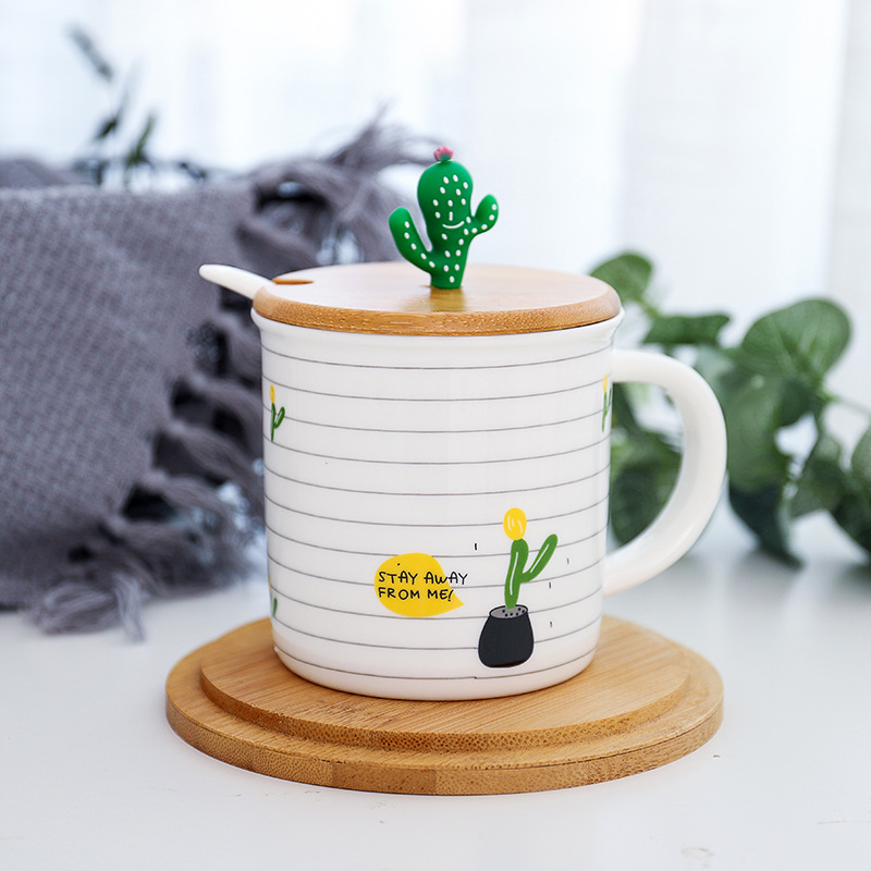 Seaygift 2021 Most Funny Promotional Valentine Gifts <strong>Cactus</strong> Ceramic <strong>Coffee</strong> <strong>Mug</strong> 16oz Porcelain Milk Tea Cup - Product Image 3