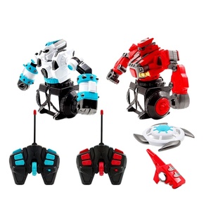 China Wholesale Toys Child <strong>Robot</strong> 2 in 1 Smart <strong>RC</strong> Sparring <strong>Robot</strong> 360 Rotation Remote Control <strong>Fighting</strong> Battle <strong>Robot</strong> for Kids - Product Image 1