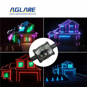 Aglare Dmx 24V Rgb Pixel Led Light Permanent Holiday String Light paesaggio decorativo Christmas Point Light - Product Image 2