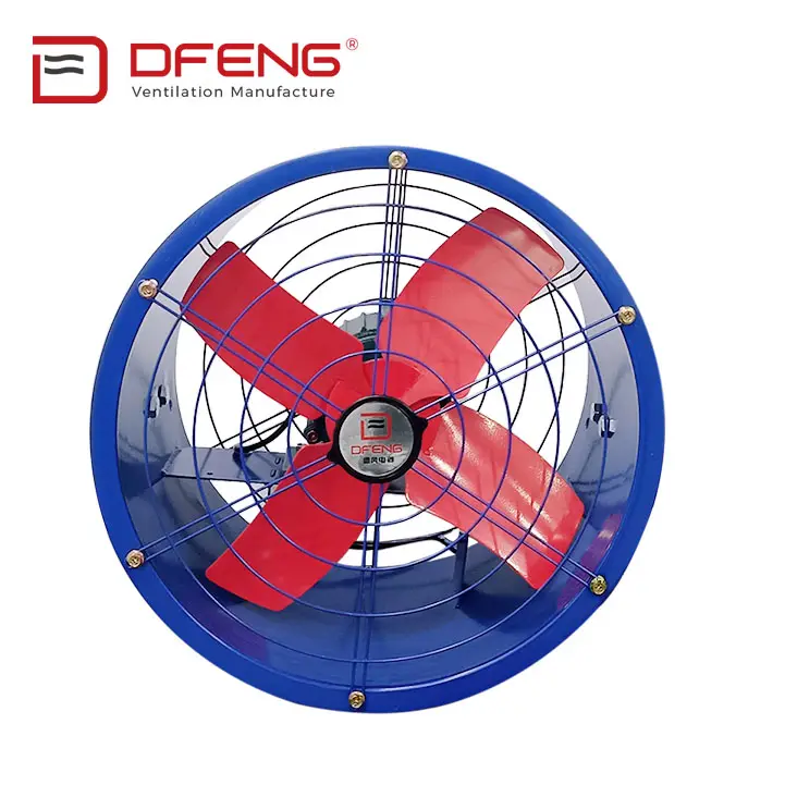 Ventilador de flujo Industrial Axial de 520MM y 20 pulgadas, ventilador de refrigeración de aire, inalámbrico