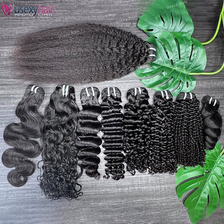 Raw hair bundles