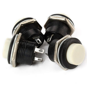 <strong>Switch</strong> Panel Mount 16mm Push Button <strong>Switch</strong> with 2 Pin and Metal Screw - Product Image 3