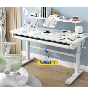 Ergonomik ahşap tasarım çocuk çalışma masası ve sandalye çocuk öğrenci çalışma masası - Product Image 4