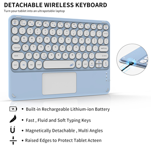 2023 iPad 10 10.9英寸的工厂智能平板电脑外壳，带键盘软硅胶iPad 10外壳 - Product Image 3
