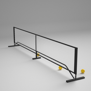 רשת פוליאסטר חיצונית מקצועית רשת mickleball רשת ספורט צינור ברזל עבור אימון
