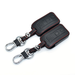 21ボタンレザーカーキーカバースマートリモートフォブスシェルカバーキーホルダートヨタプリウス2004 2005 2006 2007 2008 2009 - Product Image 5