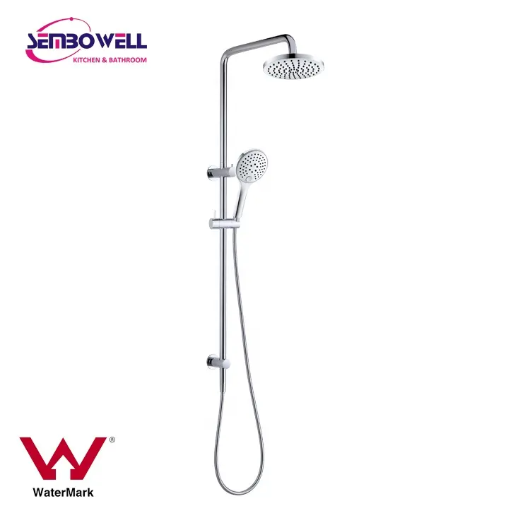 Mode laiton colonne de douche australien Standard filigrane salle de bain robinet mural salle de bain douche ensemble