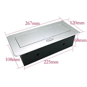Nuevo diseño, 2 puertos, 2A, interfaz de entrada Usb, enchufe Pop de escritorio, enchufe de mesa Eu - Product Image 5