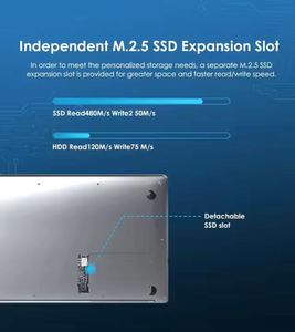 14-Zoll-Business-Laptop Intel N4000 CPU 6GB Ram Win 10 Pro-System 128/256/512GB/1t Ssd Für die persönliche Programmierung - Product Image 4