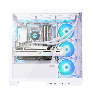 <span class=keywords><strong>SAMA</strong></span>新着MATXミニITXケース<span class=keywords><strong>PC</strong></span>ゲーマー360mmリキッドクーラー強化ガラスゲーミングコンピューターケース - Product Image 3