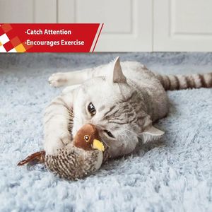 宠物玩具电子互动挑逗猫玩具仿真小鸟用品挑逗玩具宠物产品猫捕手猫鸟玩具
