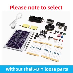 DIY FM радиоэлектронный комплект с регулируемой частотой 87-108 МГц цифровой дисплей DIY пайка паяльный проект практический припой - Product Image 5