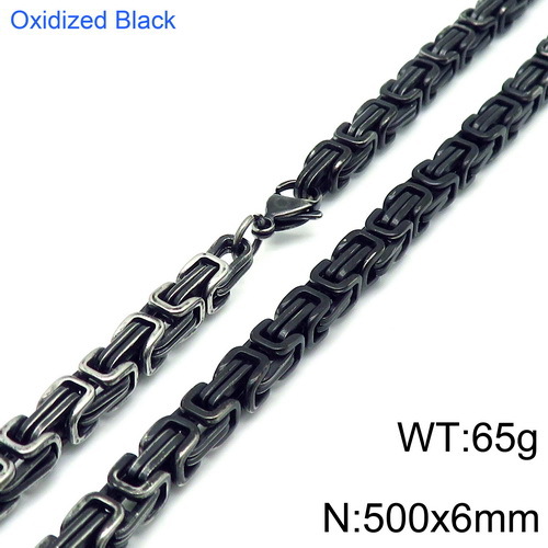 6mm Negro oxidado