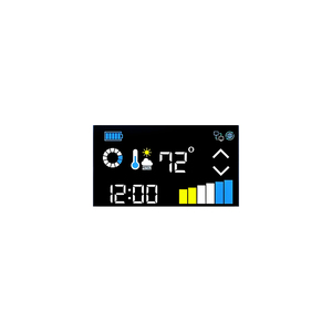 RoHS-Segment anzeige Durchlässiges Farb-LCD-Display 7 Segmente auf 3-reihigem LCD-Bildschirm für Aufzugs anzeige - Product Image 2