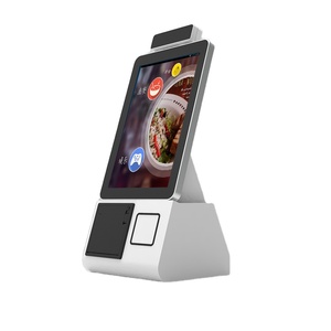 Best 10.1&quot; Android Touch Screen Desktop POS Terminal with 2D bar Code Scanner 58mm Thermal Printer and Facial Payment