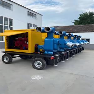 <span class=keywords><strong>D</strong></span>òng chảy lớn DIESEL cát bơm không tắc nghẽn Tính năng khẩn cấp phòng chống lũ bơm xe tải trạm bơm bùn OEM - Product Image 6