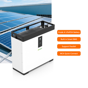 Fuente de alimentación estable de almacenamiento de batería solar para el hogar de 51,2 V a 400V CC de 15kWh con entrada/salida de 5kW para sistema de alto voltaje
