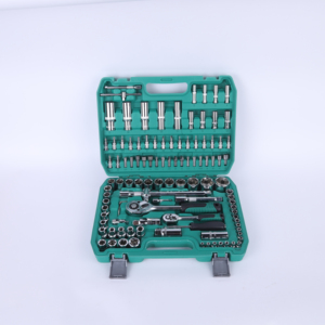 优质工具箱套装机械手推车工具箱铬钒插座套装 - Product Image 1