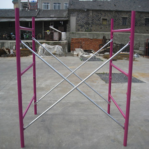 <strong>Scaffolding</strong> Metal H-<strong>frames</strong> with Braces and Double <strong>Ladder</strong> <strong>Frame</strong> <strong>Scaffolding</strong> for Building - Product Image 5