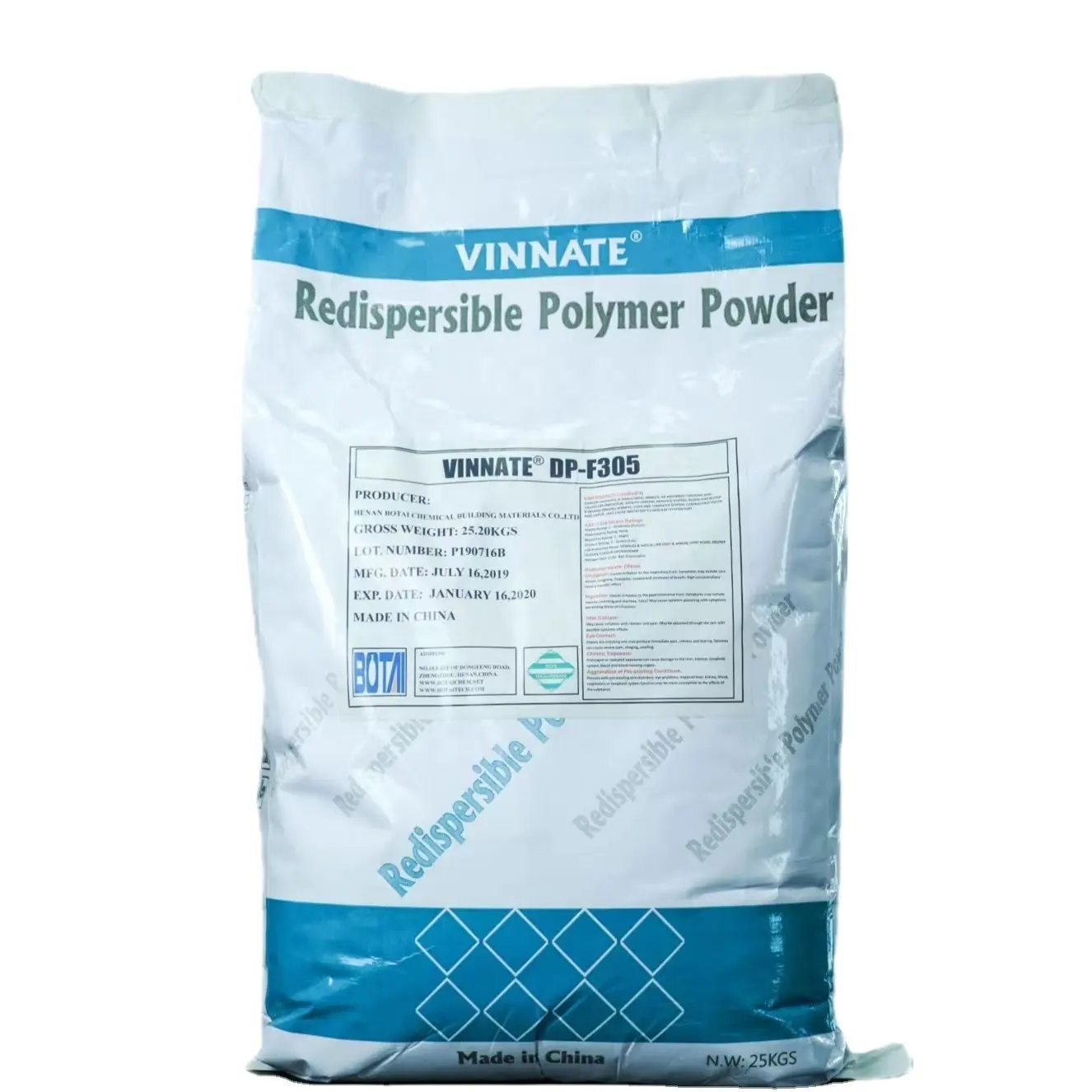 VINNATE emulsione ridisperdibile polvere resina epossidica liquida RDP polvere bianca vae redisperdibile polvere di lattice riparazione mortaio rdp