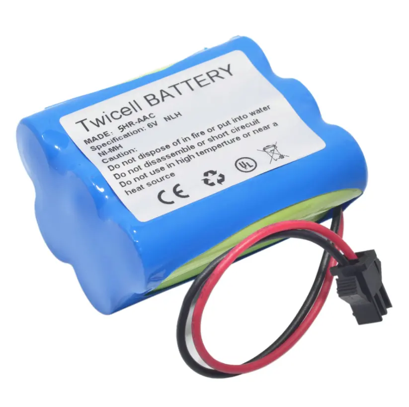 6V 2000mAh remplacement ni-mh pour SANYO 5HR-AAC MDF-137 MDF-U333 MDF-U537 MDF-U537D MDF-V7486SC MDF-C8V VIP Plus