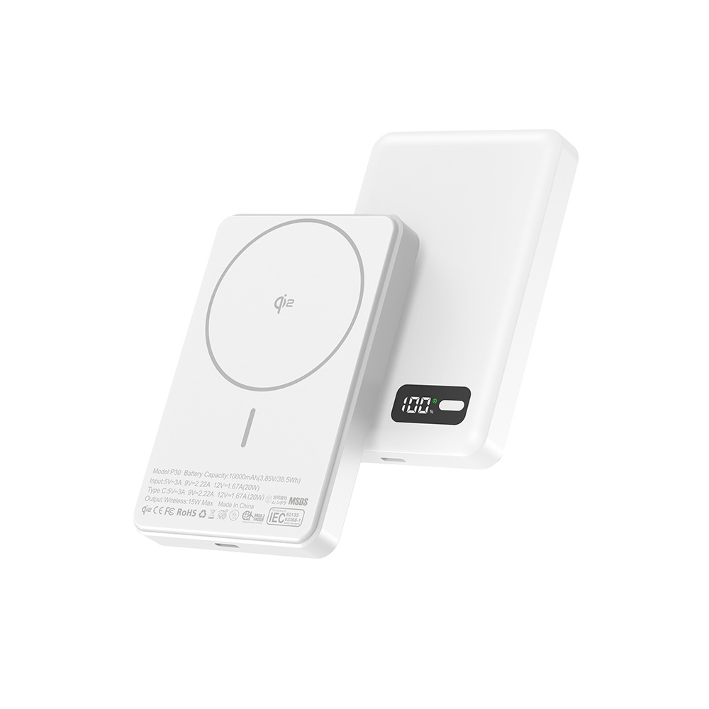 P30-10000 mah blanc