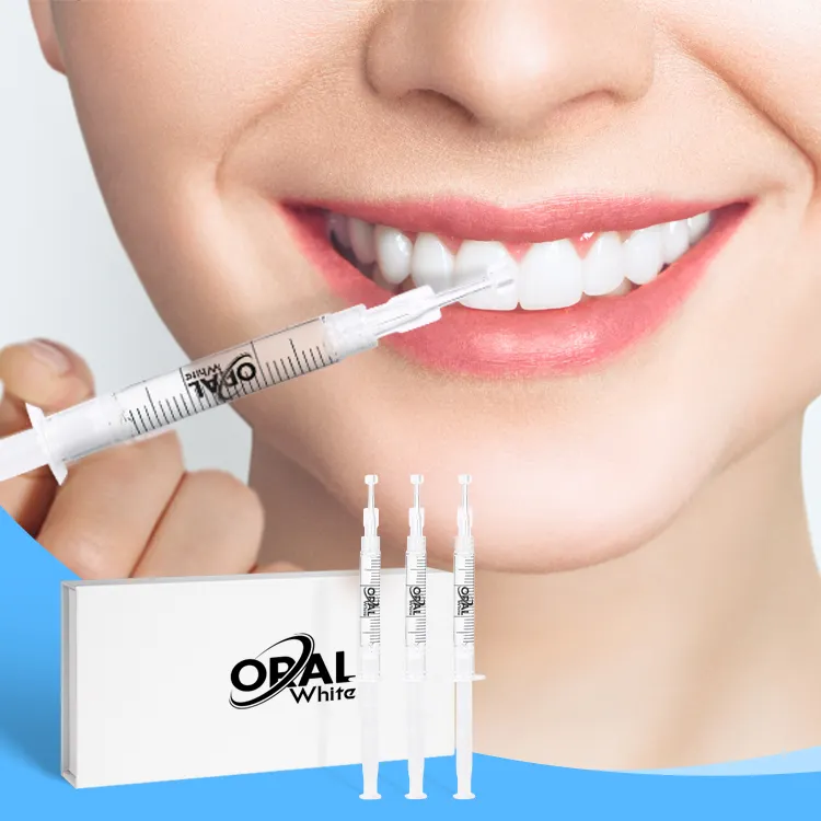 Profesyonel ağartma jeli 44% Hp diş beyazlatma diş jeli Salon kullanımı olmayan peroksit diş beyazlatma jeli tüm doğal