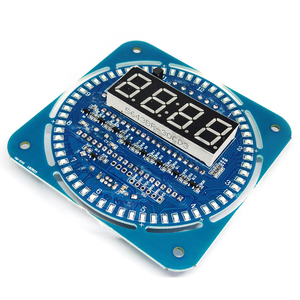 Módulo de reloj electrónico con pantalla LED giratoria, lámpara de agua, Kit artesanal de Control de luz, temperatura DS1302, C8051, MCU, STC15W408AS - Product Image 6