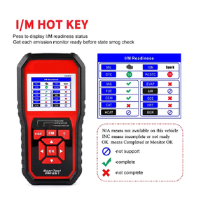 KW850 volle OBD2-Autodiagnosewerkzeuge OBD 2 Auto-Scanner Überprüfen Sie den Motor O2-Sensor Batterie test OBDII-Code leser - Product Image 5