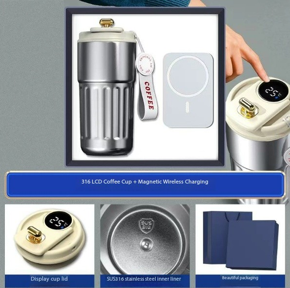 Grey (Cup+power bank)