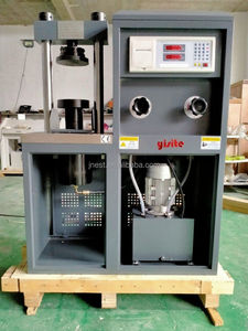Máquina de prueba de compresión Flexural de 3 puntos y 4 puntos, ladrillo de pavimentación de hormigón de carga hidráulica manual 300KN 30T