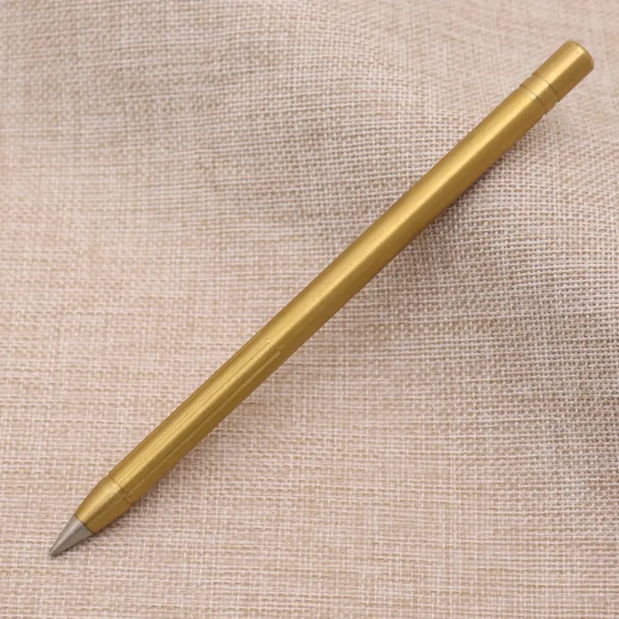 Nouveauté crayon sans encre métal cuivre stylo éternel stylo sans encre crayon permanent durable