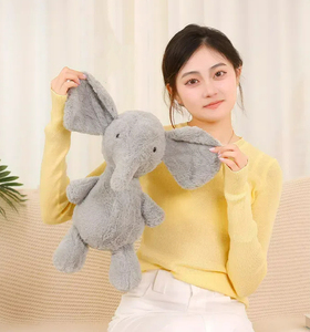 Songshan songshan מכירה חמה pluscues 8 פינגווין ינשוף פיל בובה ממממולא בעלי חיים שרש צעצועים ילדים מתנות