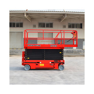 作業プラットフォーム6m 8m 10m空中作業プラットフォームエレベーター倉庫リフター足場タイプ - Product Image 2