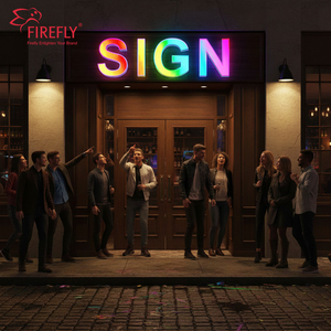 Изготовленная на заказ 3D-вывеска из акрила с LED-подсветкой, объемные буквы, светящийся логотип для магазина, индивидуальная LED-вывеска с буквами - Product Image 4