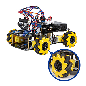 ESP32 Smart Car IoT Programmier bares 4WD-Roboter-DIY-Kit EatM Education App Control Kompatibel mit Arduino Uno Kit für Robotics Educat - Product Image 4