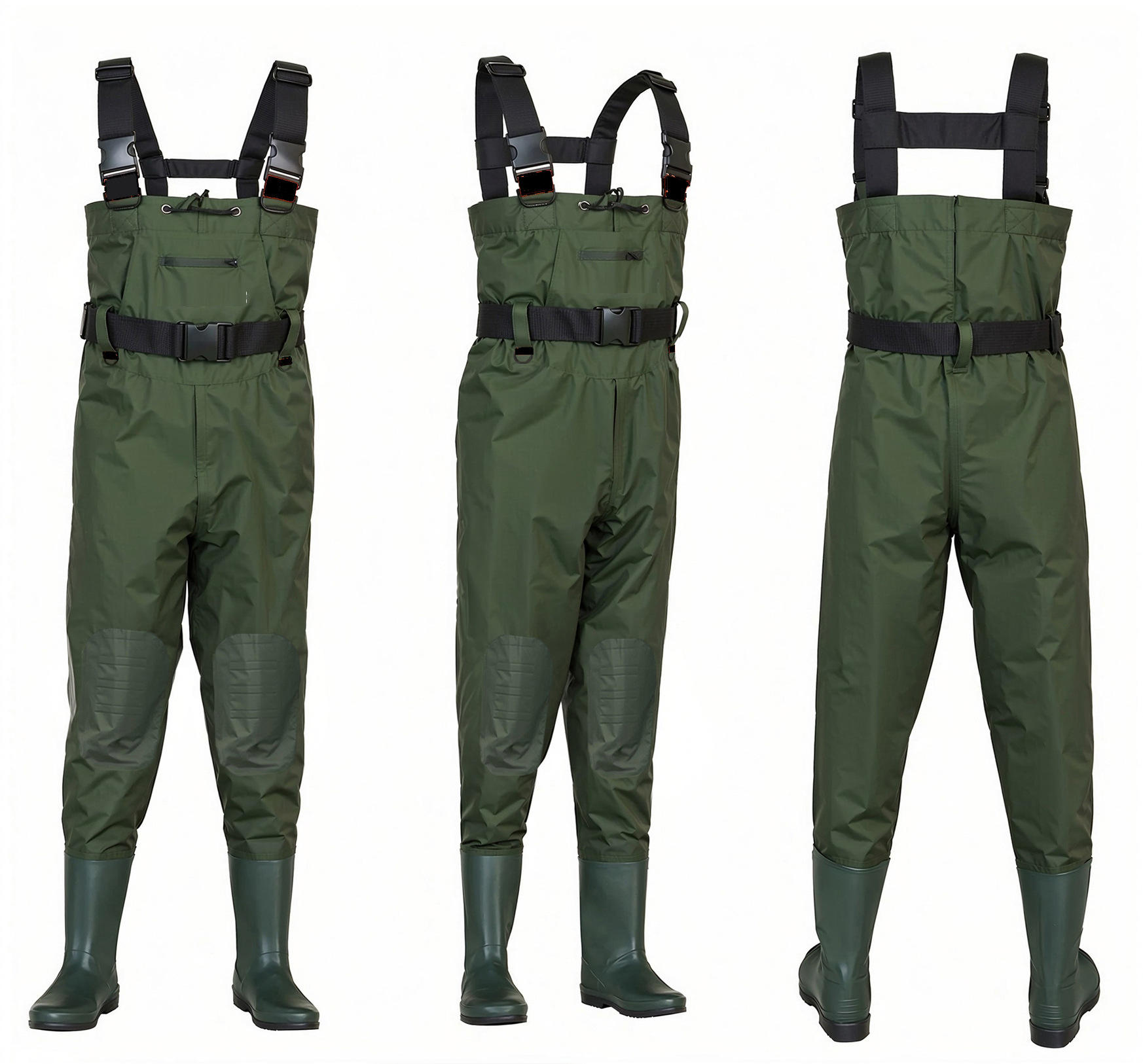 Poche en forme de diamant + boucle en forme de D + boîte intérieure