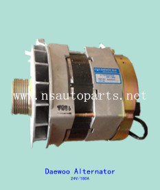 高品质汽车空调交流发电机24V 12V 200A 300A 24VDC汽车交流发电机 - Product Image 3