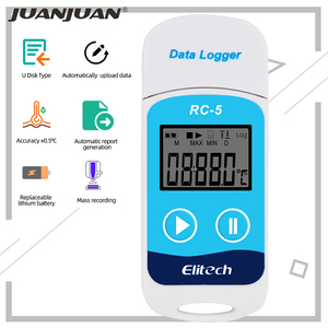 High Accuracy RC-5 RC-5+ USB <strong>Data</strong> Recorder 32000 Points LCD Display PDF Temperature <strong>Data</strong> Logger With NTC Sensor - Product Image 6