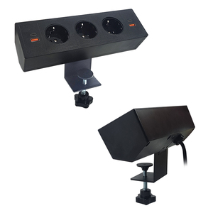 Multi USB Desktop 3 Stecker verlängerung Steckdosen leiste 7 In 1 Tischkante Abnehmbare EU-Steckdose für Office Hotel Home - Product Image 5