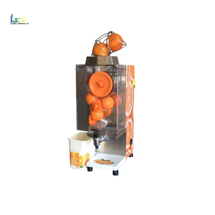 Máquina Expendedora de fruta de acero inoxidable, máquina automática de zumo de naranja, comercial, gran oferta