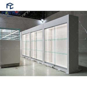 ร้านขายเครื่องประดับ นาฬิกา เฟอร์นิเจอร์ ออกแบบได้ตามต้องการ ตู้โชว์เครื่องประดับไม้ พรีเมียม ทำจากไม้อัด กระจกกันกระสุน พร้อมกุญแจล็อค - Product Image 4